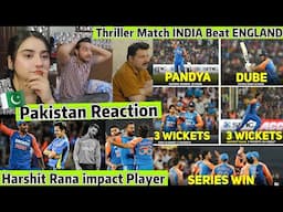 INDIA Beat ENGLAND 4th T20 Pakistan Reaction INDIA Win Series What a Thriller Match 😱