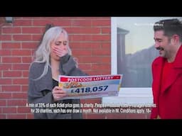 Advert - Congratulations To Rotherham - People's Postcode Lottery