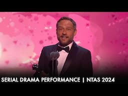 Peter Ash - Coronation Street | Serial Drama Performance winner at The National TV Awards 2024