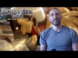 Attack On Titan S01E02 That Day - The Fall of Shiganshina: Part 2 REACTION