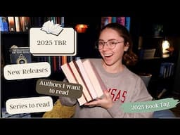 My 2025 TBR, New Releases, and Authors  📚🗡️💫