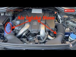 Upgrade Your Mercedes GL450 With A New Air Intake Hose | Fix Your X166's Ripped Air Intake Tube