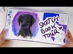 SKETCHBOOK TOUR now with 20 % more dog!