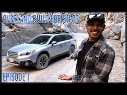 Let's start our low cost overland build! | Subaru budget build | EP 1