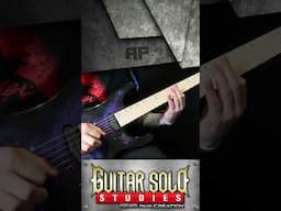 Solo number 4 from "Guitar Solo Studies" #guitar #metalguitar