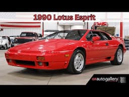 1990 Lotus Esprit SE For Sale - Walk Around