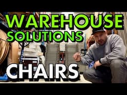 WAREHOUSE STORAGE SOLUTIONS: Make Chair Handling EASY In Your Party Rentals Business