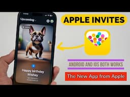 New Apple Invites App Officially Released Apple | First Look | Full Details in Telugu