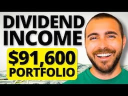 All My Dividend Income In January | $91,600 PORTFOLIO 💰