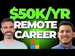 From Waiter to $50K/YR Working for Microsoft!