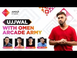 Fall Guys Lobby ft. Omen Arcade Army @OMENIndia || Jeetne ka Josh Hai