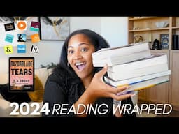 2024 READING WRAPPED! rating every book i read & sharing my favorite book accessories, apps & events