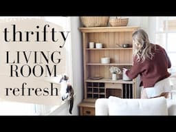 Thrifty Living Room Refresh!