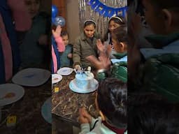 Cake Cutting Ceremony Of Our Niece #shorts #trending #youtubeshorts #birthday #cake #shortsvideo