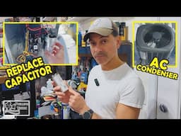 How To Replace AC Condenser Capacitor (Phillips Vision: Episode - 133)