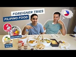 FOREIGNER TRIES FILIPINO FOOD | HASH ALAWI