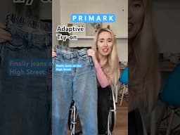 ♿️ Adaptive jeans for wheelchair users | Primark new adaptive Try-on