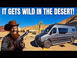 3 Campervans Explore Western Leone Film Set & Hilarious Cowboy Show