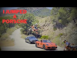 I JUMPED A PORSCHE IN THE SPAINISH MOUNTAINS!!