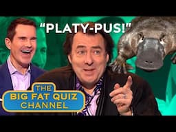 Jonathan Ross Can't Say Platypus | Big Fat Quiz