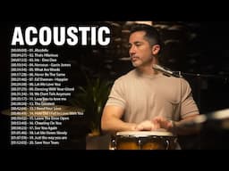 Best English Love Songs Cover Of All Time - Top Hits Acoustic 2024 - Acoustic Cover Best Songs