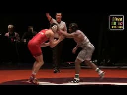 184lbs Shane Cartagena Walsh (Rutgers) vs Thomas Stewart, Jr (Virginia Tech)