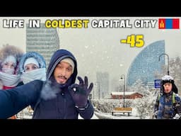 Surviving the World’s Coldest Capital: Ulaanbataar, Mongolia 🇲🇳🥶