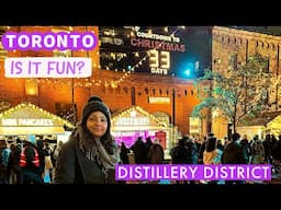 Indian Lifestyle in Canada I Distillery District Toronto I Winter Village I India to Canada Vlog