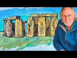 Stonehenge Fude Pen Art Series with Barry Herniman - Part I of IV Highlights