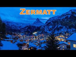 Ultimate ZERMATT Switzerland WINTER Travel Guide – Best Things to do, Matterhorn Views, Highlights