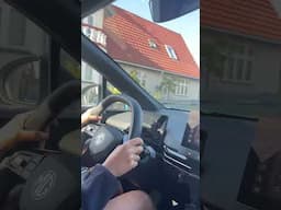 Napaka strikto naman talaga ang driving sa denmark magka fines kung crooked ang parking #driving