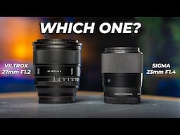 Sigma 23mm F1.4 vs Viltrox 27mm F1.2 | Which is the ULTIMATE APS-C Prime Lens?