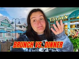 BREAKFAST VS. DINNER CHALLENGE: OLIVIA’S CAFE- Old Key West Resort | Walt Disney World