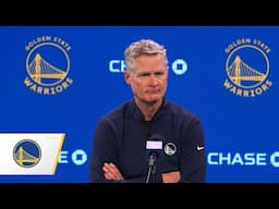 Steve Kerr on Warriors Loss to Suns, Draymond Green Injury Status | Jan. 31, 2025