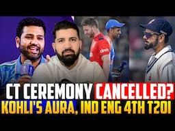 King Kohli's craze in Delhi | CT opening ceremony cancelled? | IND vs ENG 4th T20I | SL vs AUS Test