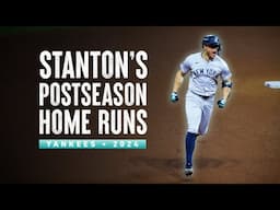 Giancarlo Stanton's SEVEN Postseason Home Runs in 2024