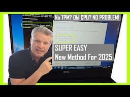 SIMPLE New Method To Upgrade To Windows 11 on Old Hardware No TPM