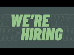 We're Hiring Video Template (Editable)