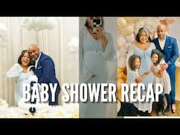 Baby Shower Recap - baby boy💙 | The Dunstons