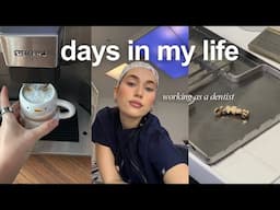 GROWN UP LIFE: first days at work!! | dentist day in the life 🦷👩🏼‍⚕️