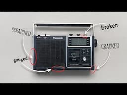 Restoring a 1975 Panasonic Portable Radio