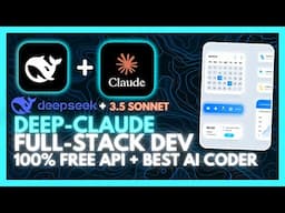 DeepClaude: R1 + Claude 3.5 Sonnet AI Coding Agent! Develop a Full-stack Apps! (Opensource)