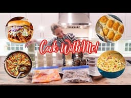 Winter Comfort Food Meal Prep and Ingredient Prep for February 2025