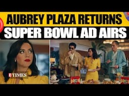 Super Bowl 2025: Aubrey Plaza Returns to Screens After Husband Jeff Baena’s Tragic Death | WATCH