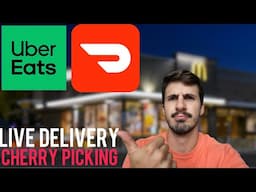 Friday Night Cherry Picking DoorDash / Uber Eats Orders