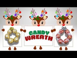 😧Was this one a FAIL?!?!?🎄 Christmas Candy Wreaths |Bella Boo's Lunches