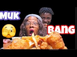 Kids Interrupting Moms Mukbang, Again| Hilarious Friday Night Fish Fry & Mukbang Shenanigans