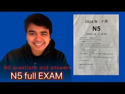 JLPT N5 Full Exam: Old Question Compilation with Answers कति मिल्यो ?