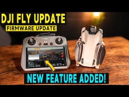 DJI Mini 4 Pro FIRMWARE UPDATE! NEW FEATURE ADDED!