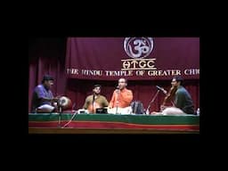 HINDU TEMPLE OF GREATER CHICAGO, LEMONT, IL: MUSIC MELA 2019: FEATURED CONCERT: ARAVIND: BAHUBALAM